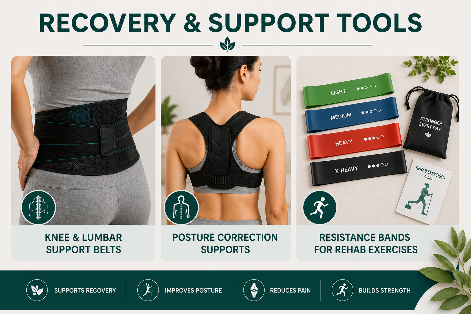 Recovery and support tools